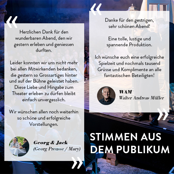 Stimmen aus dem Publikum