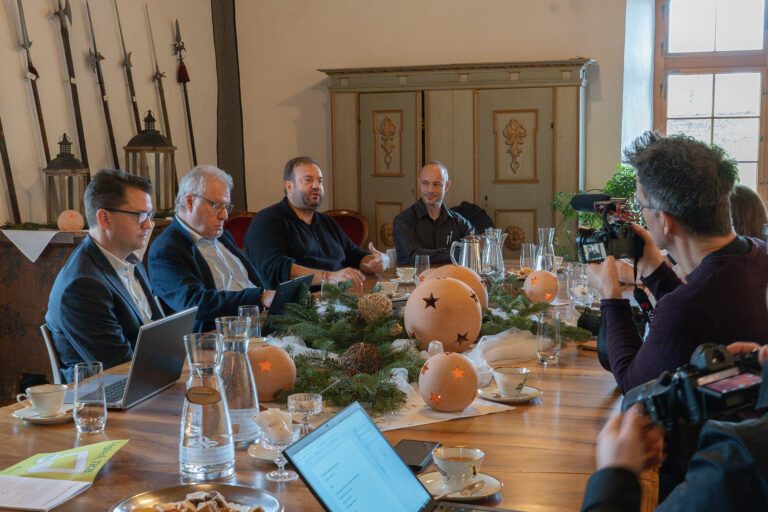 Pressekonferenz Schlossfestspiele Hagenwil "Die 39 Stufen" 2025