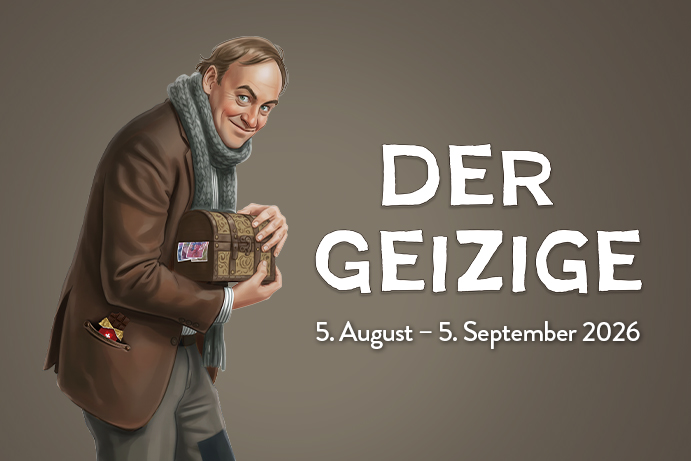 Schlossfestspiele Hagenwil: „Der Geizige“ (2026).