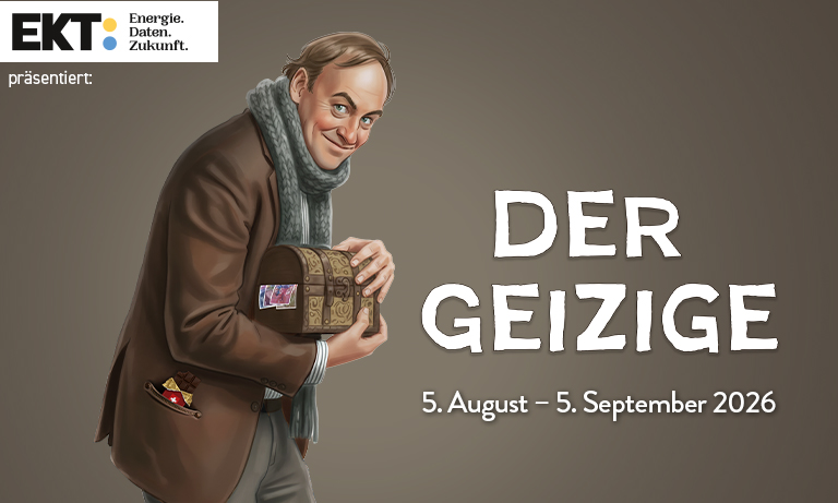 Schlossfestspiele Hagenwil: „Der Geizige“ (2026).