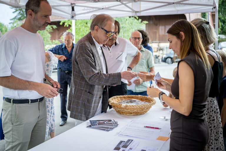 Première des Stücks „Der Geizige“ an den Schlossfestspielen Hagenwil 2026.